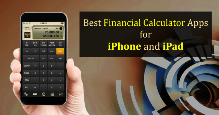 Best Financial Calculator App for iPhone and iPad