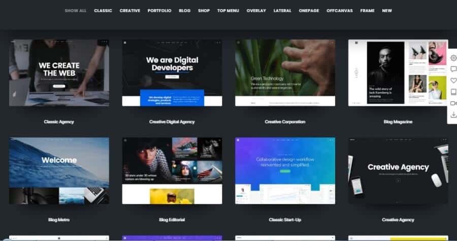 Uncode - Best WordPress Themes for Photographers 2018