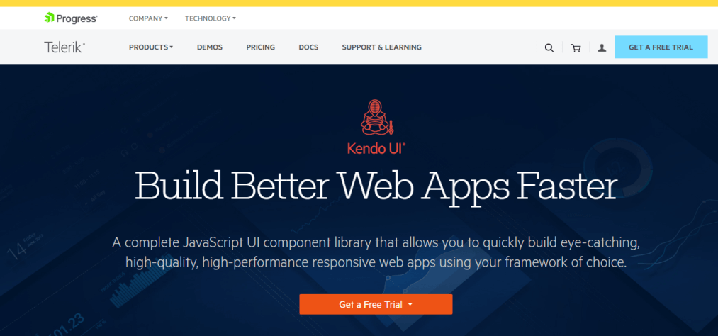 Kendo UI Best HTML5 Responsive Framework