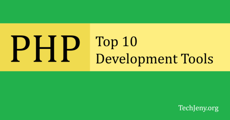 Top 10 Best PHP Development Tools for 2018