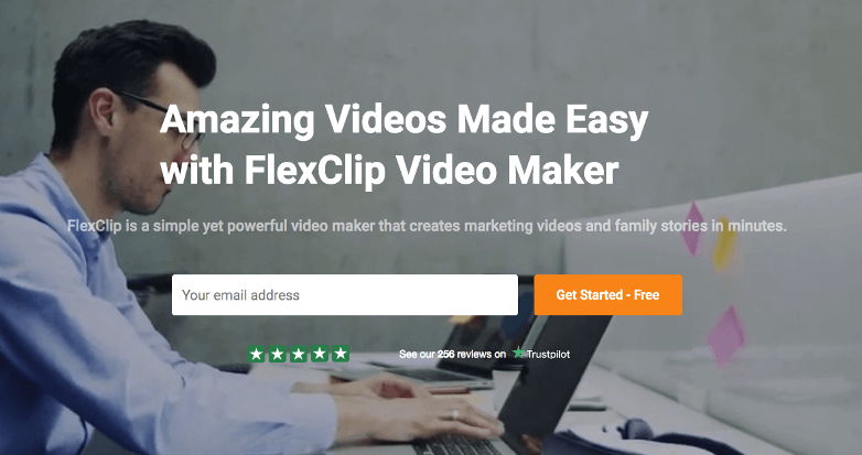 Edit videos online with FlexClip